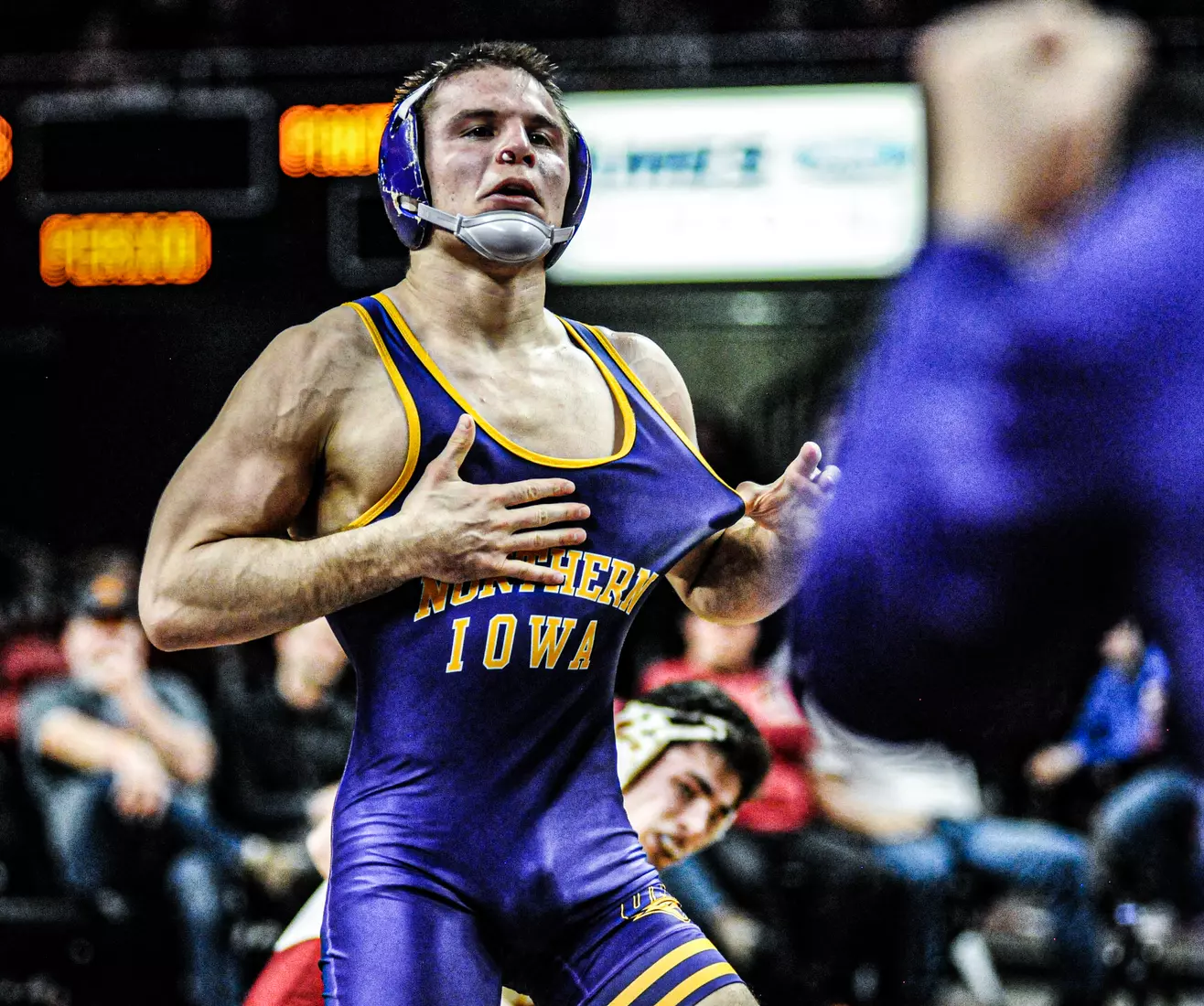 UNI Wrestling at Iowa State.