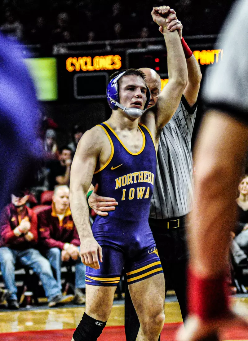 UNI Wrestling at Iowa State.