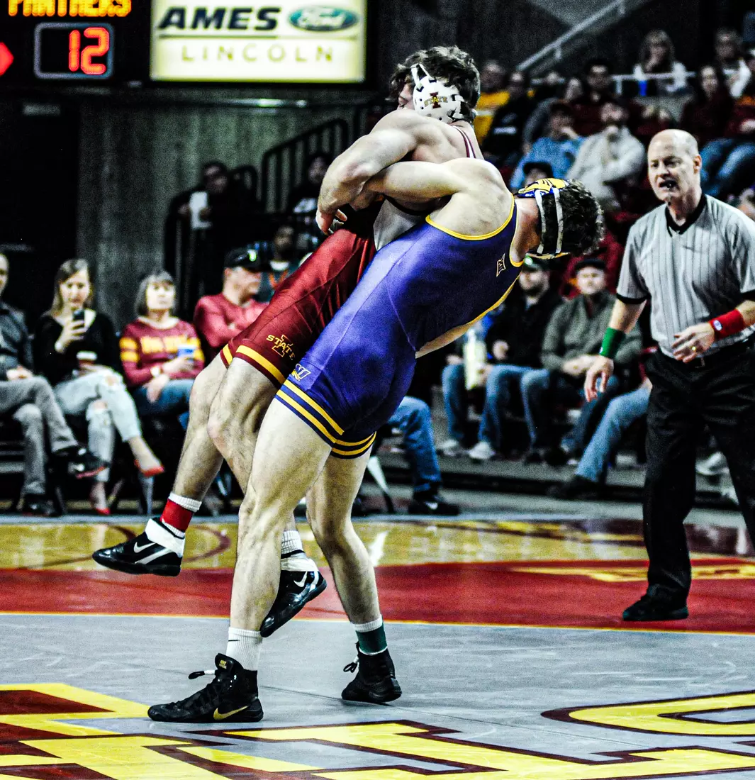 UNI Wrestling at Iowa State.