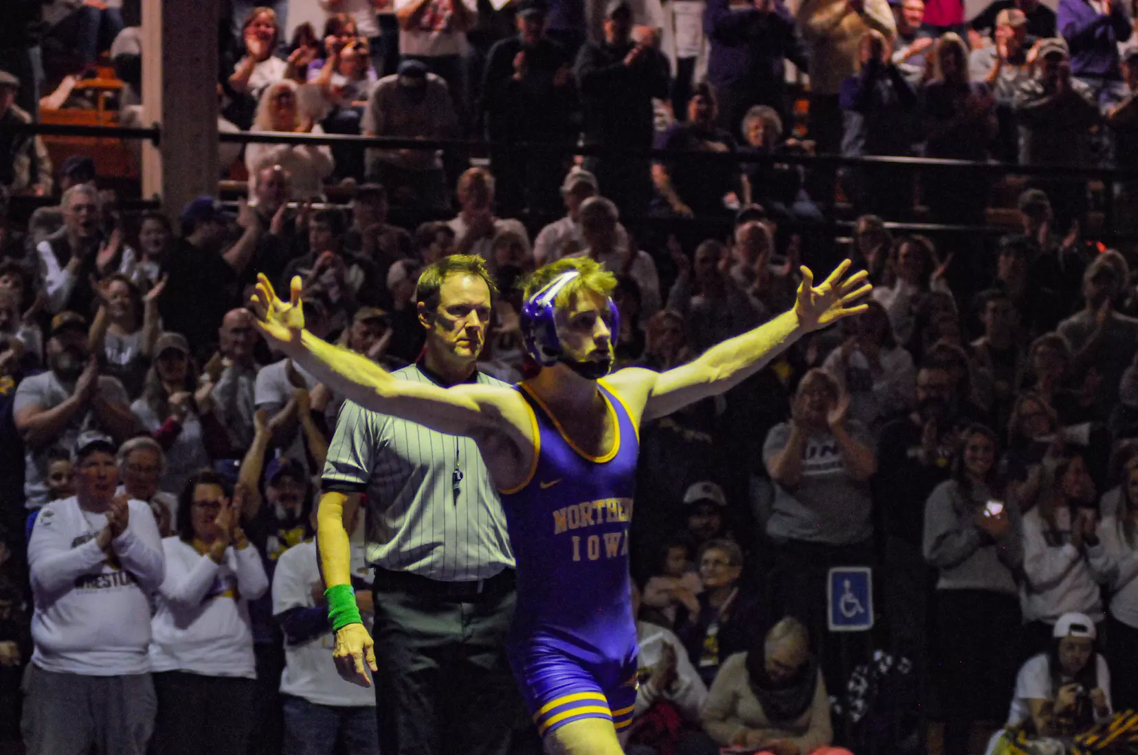 UNI Wrestling vs West Virginia