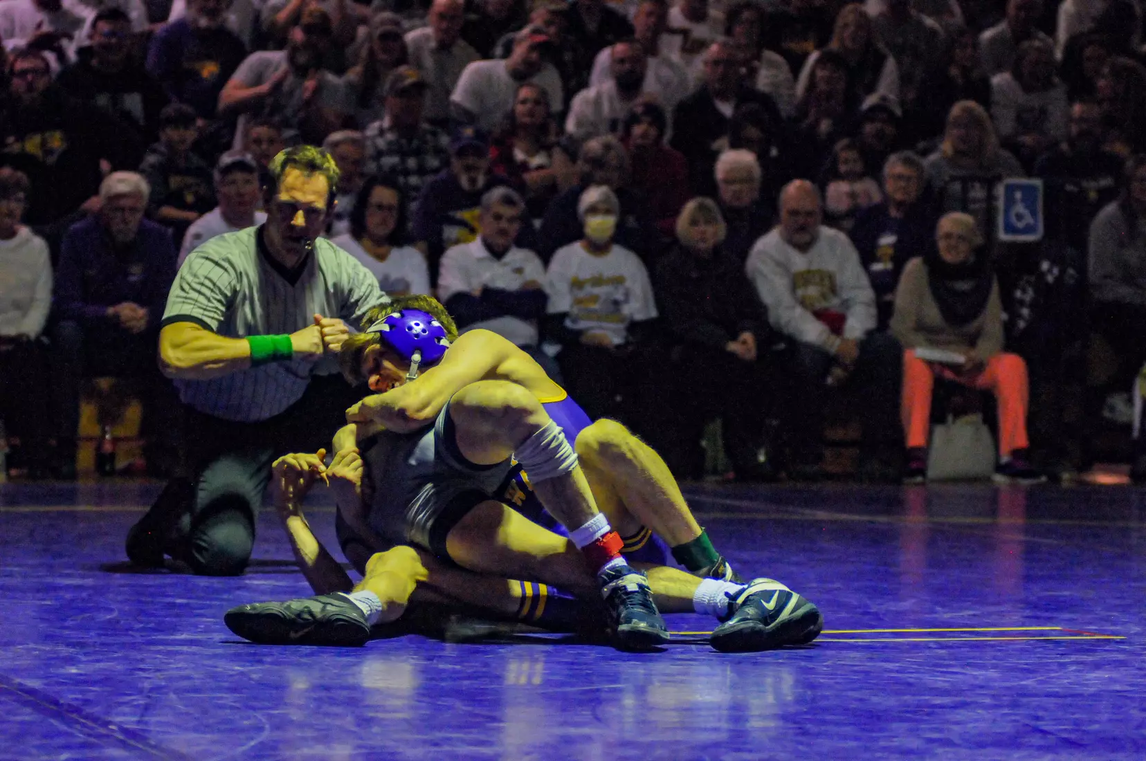 UNI Wrestling vs West Virginia