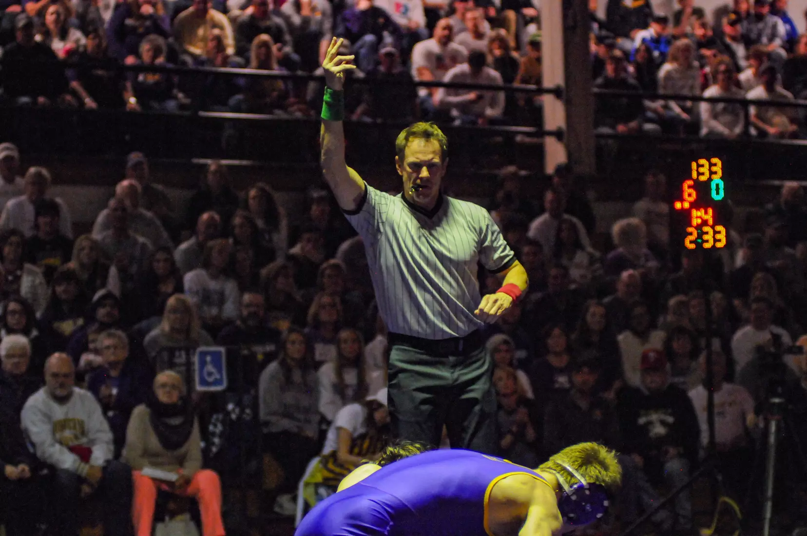 UNI Wrestling vs West Virginia