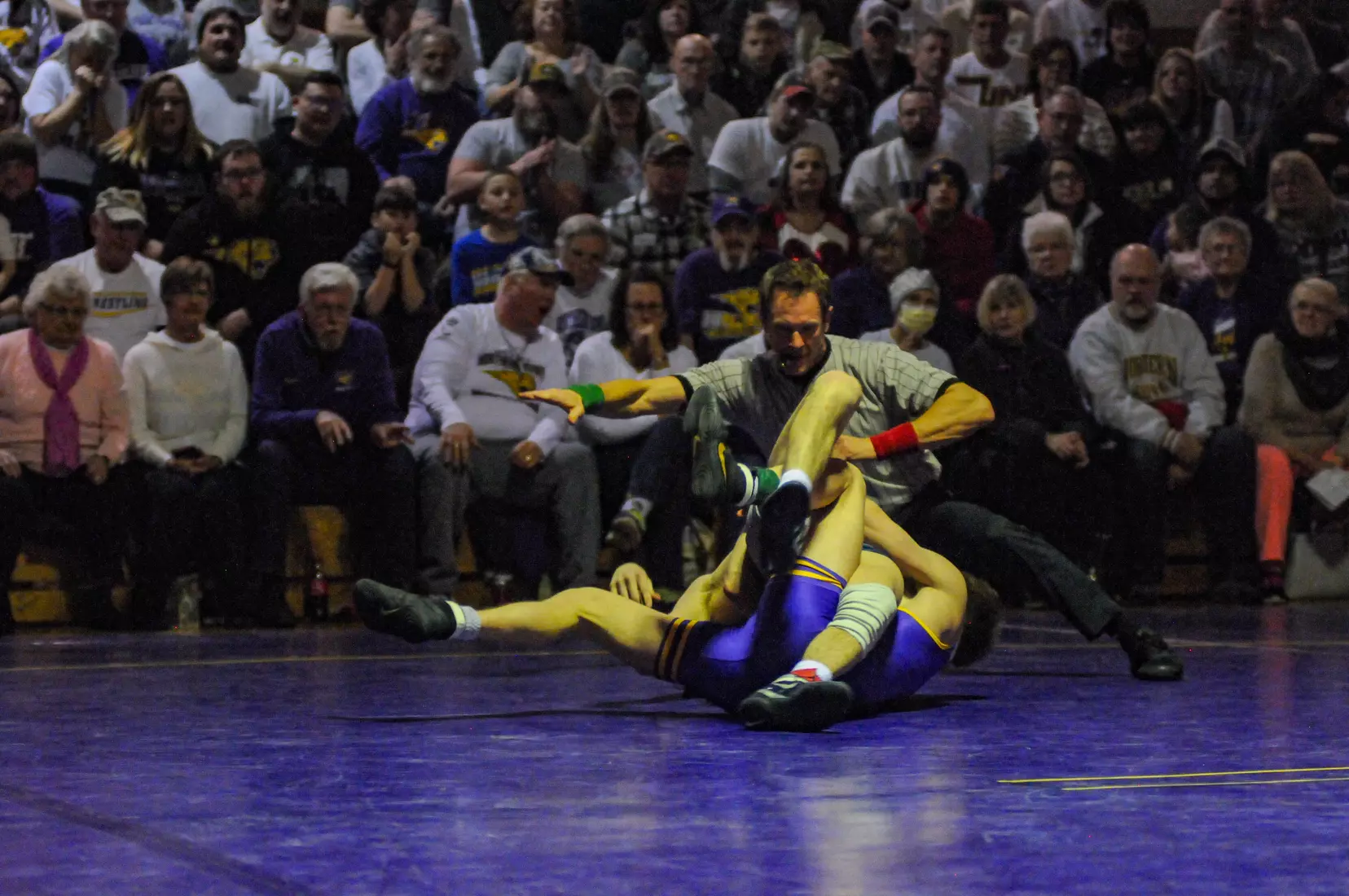 UNI Wrestling vs West Virginia