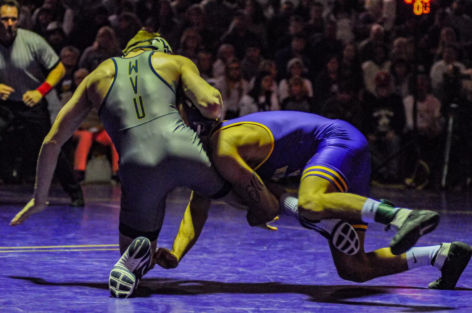 UNI Wrestling vs West Virginia