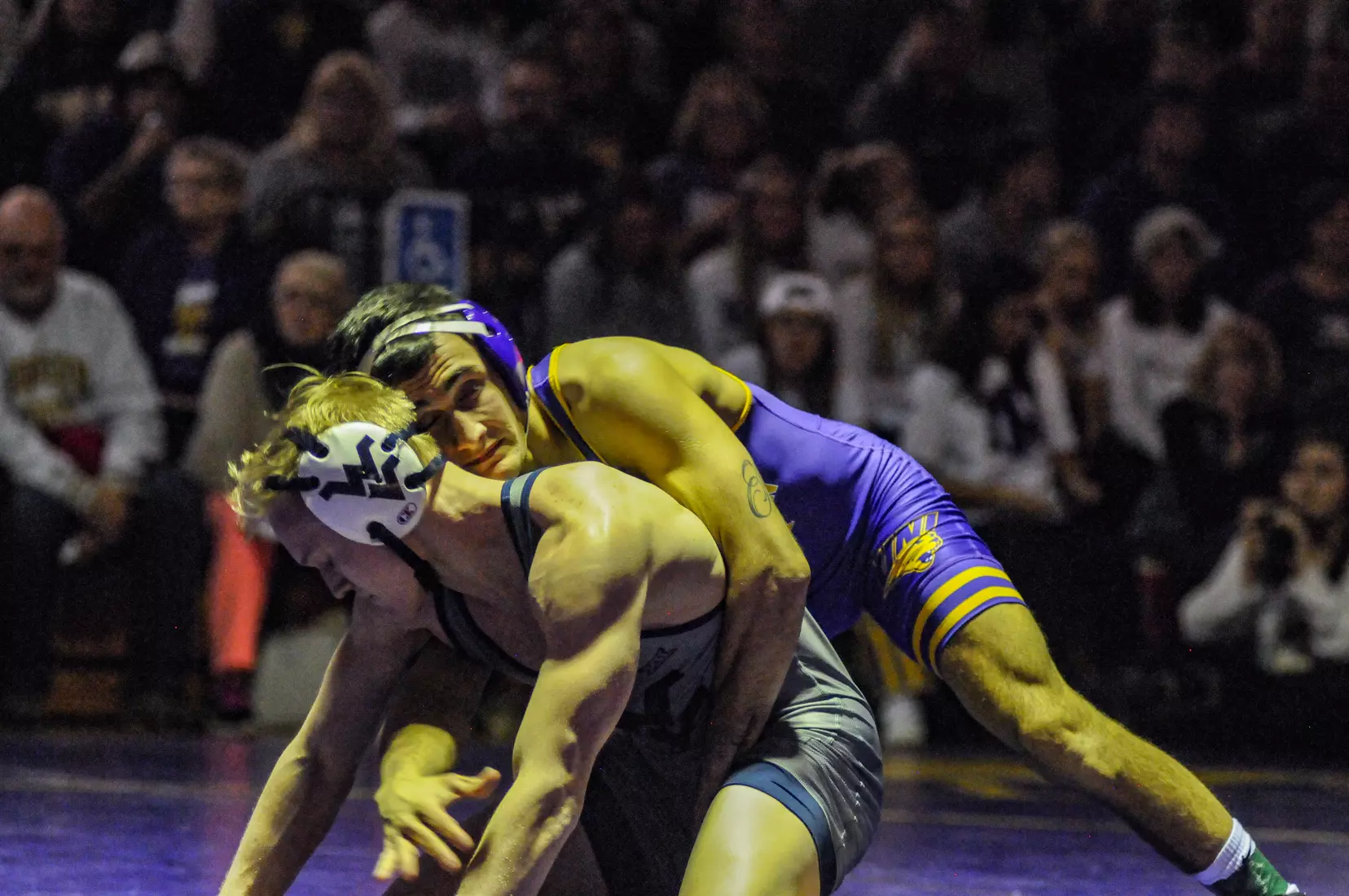 UNI Wrestling vs West Virginia