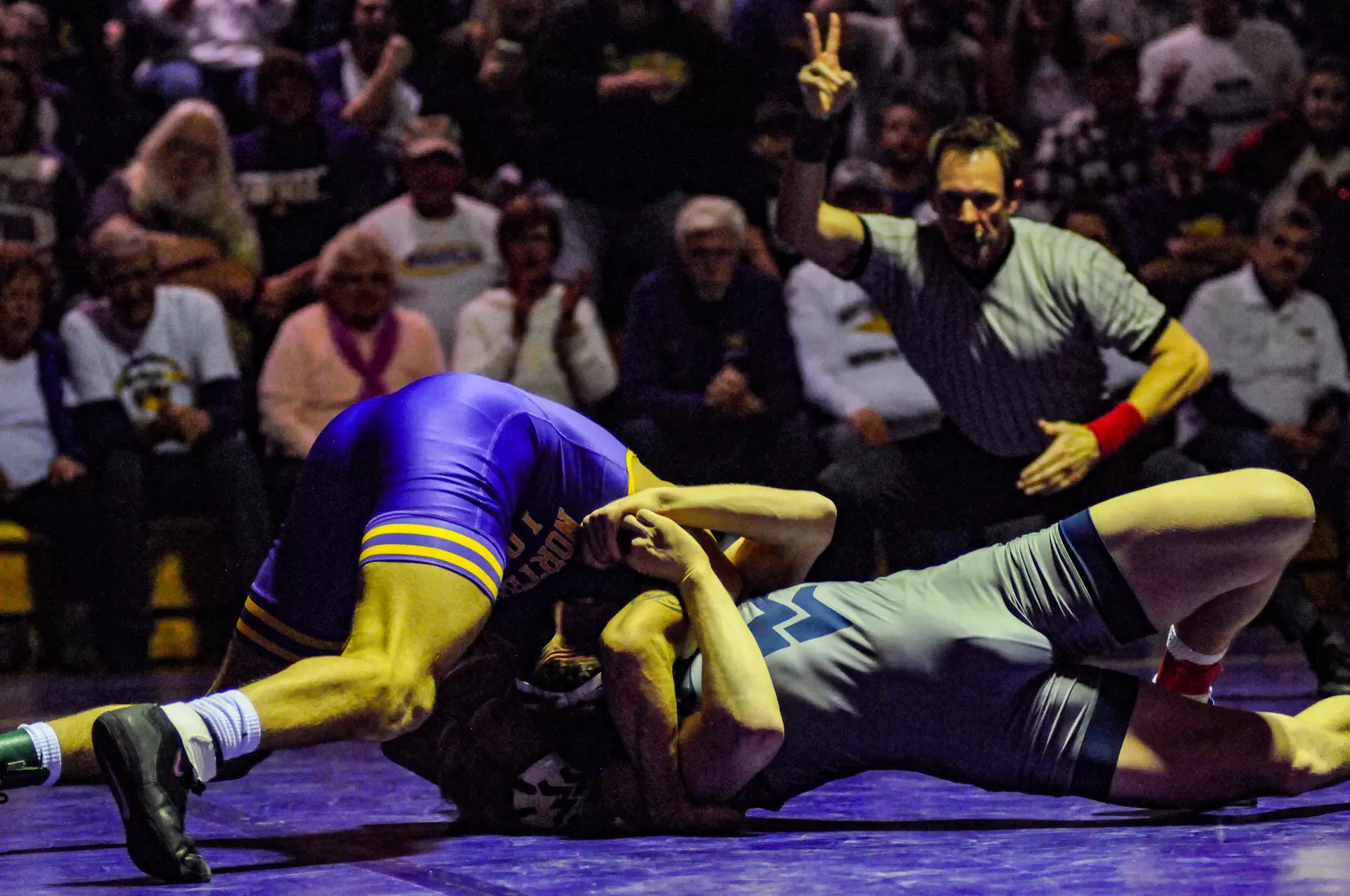 UNI Wrestling vs West Virginia