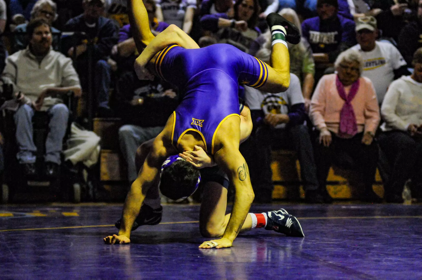UNI Wrestling vs West Virginia