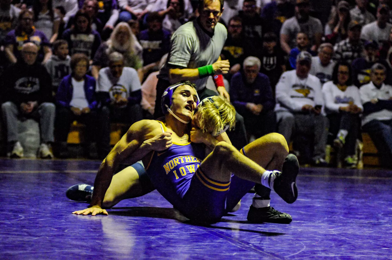 UNI Wrestling vs West Virginia