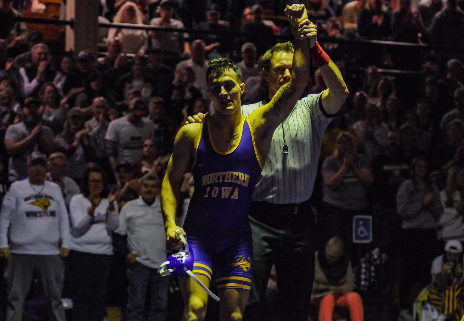 UNI Wrestling vs West Virginia