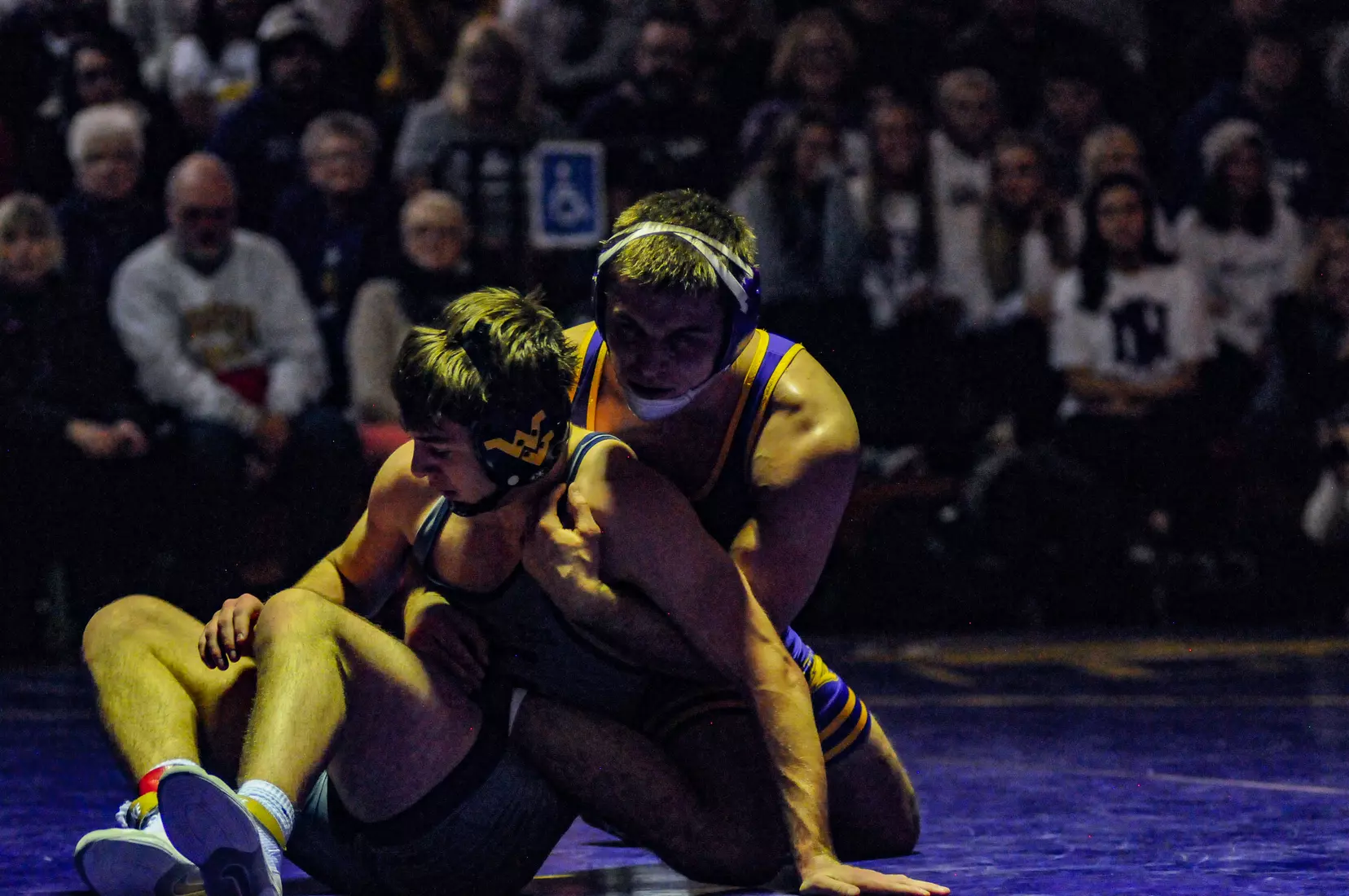 UNI Wrestling vs West Virginia