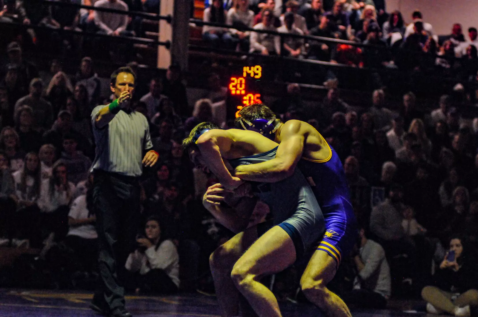 UNI Wrestling vs West Virginia