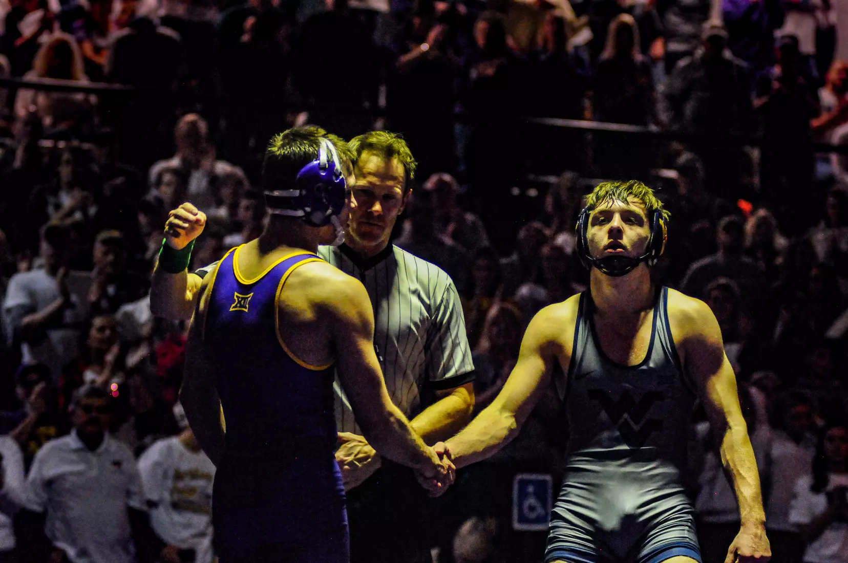 UNI Wrestling vs West Virginia