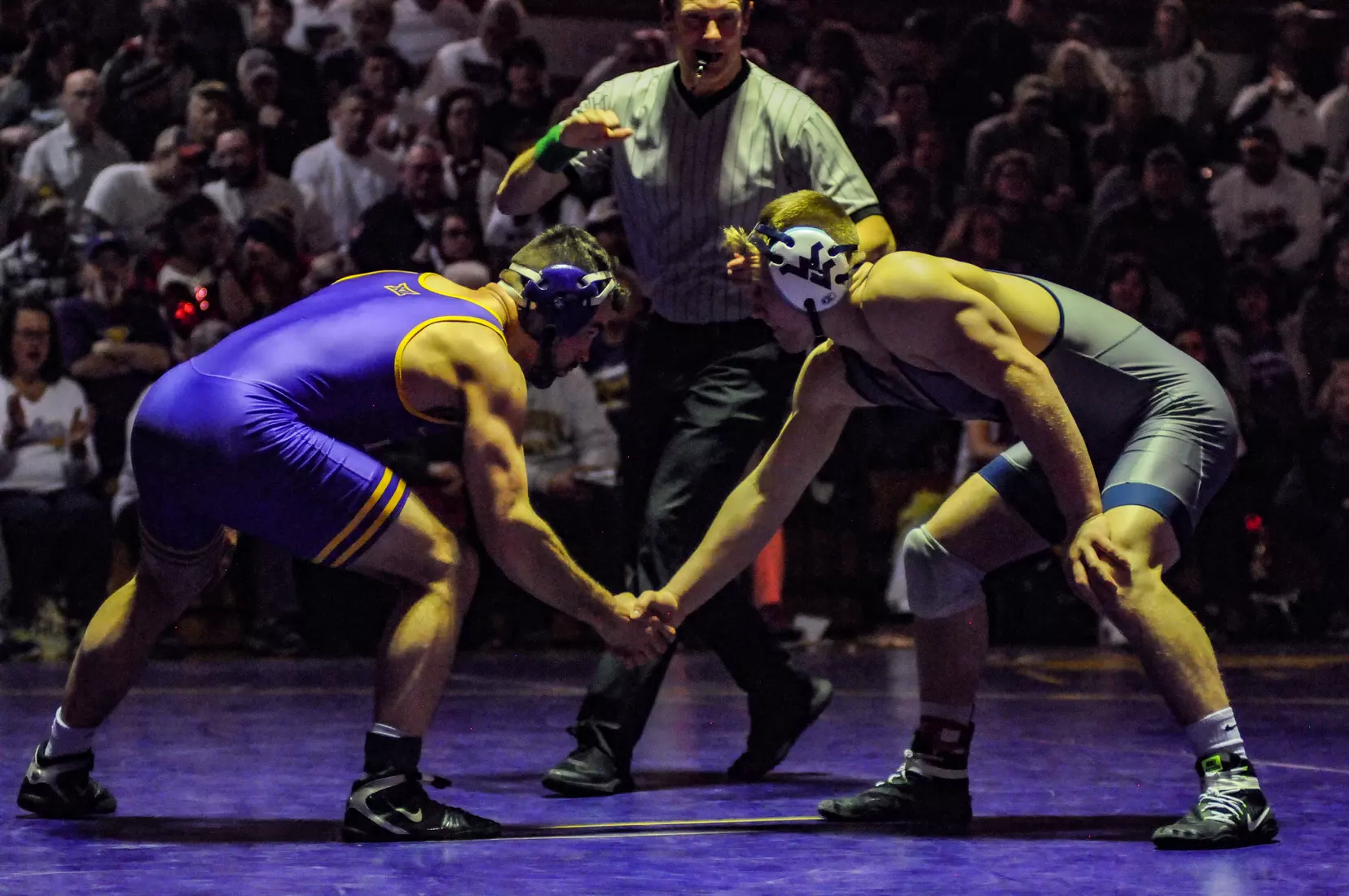 UNI Wrestling vs West Virginia