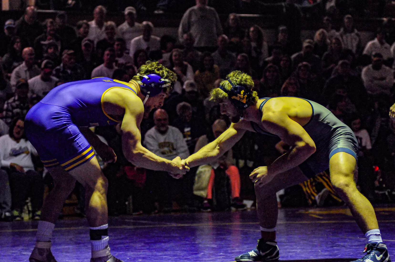 UNI Wrestling vs West Virginia