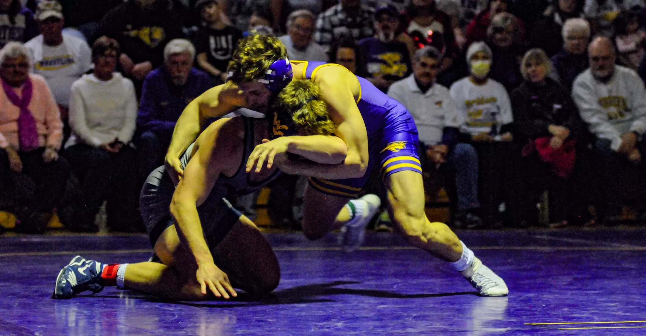 UNI Wrestling vs West Virginia