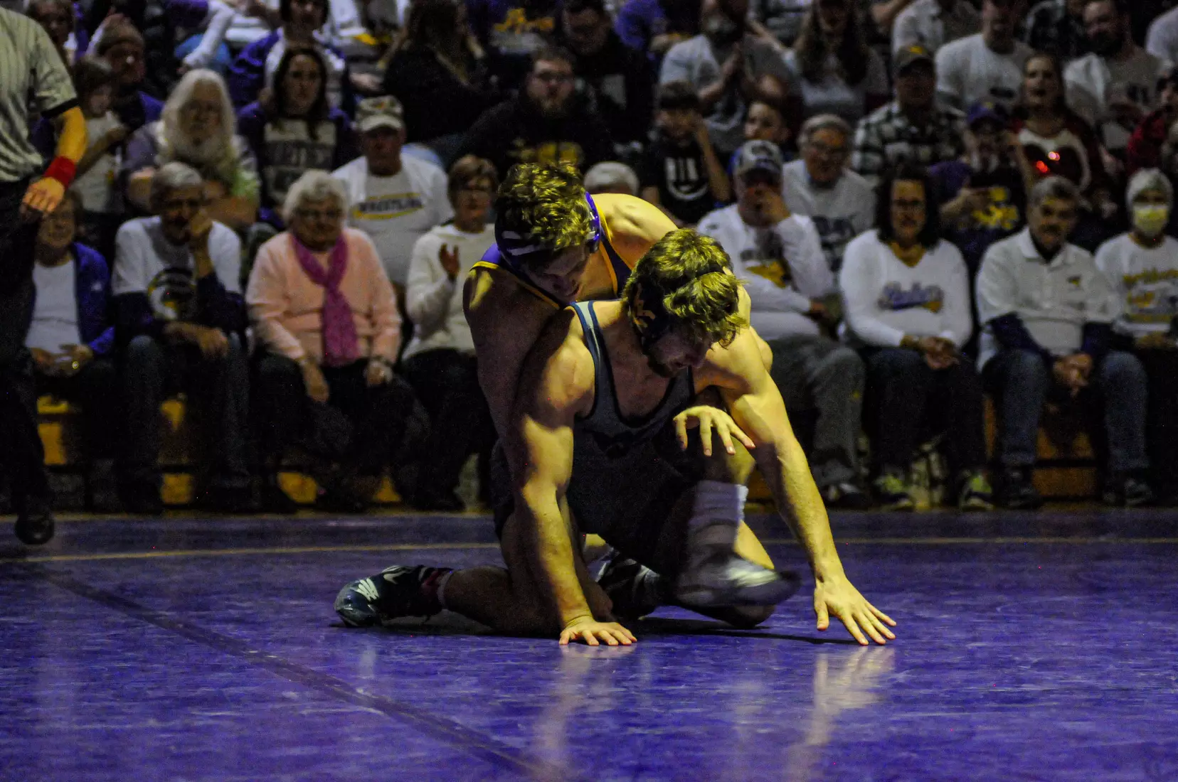 UNI Wrestling vs West Virginia