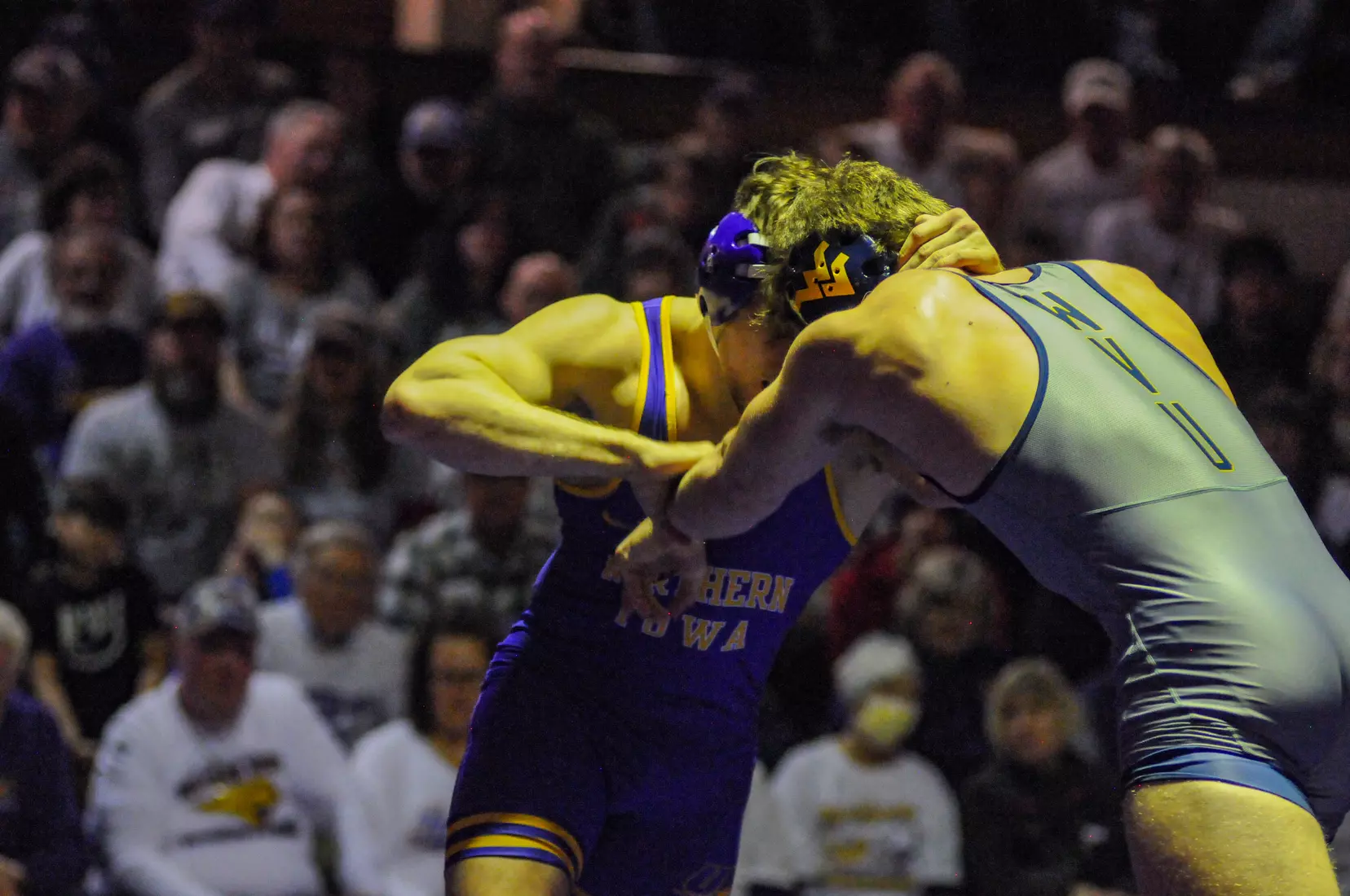 UNI Wrestling vs West Virginia