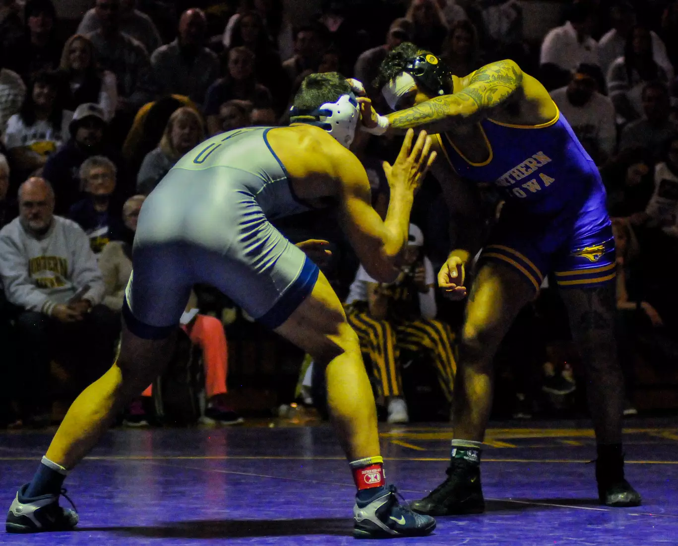 UNI Wrestling vs West Virginia