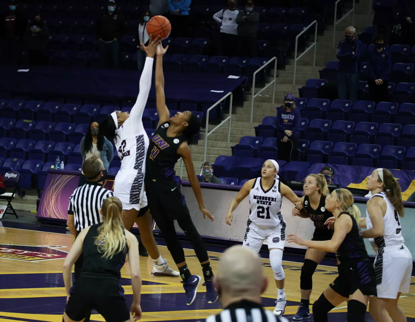 UNI Women's Basketball vs Missouri State