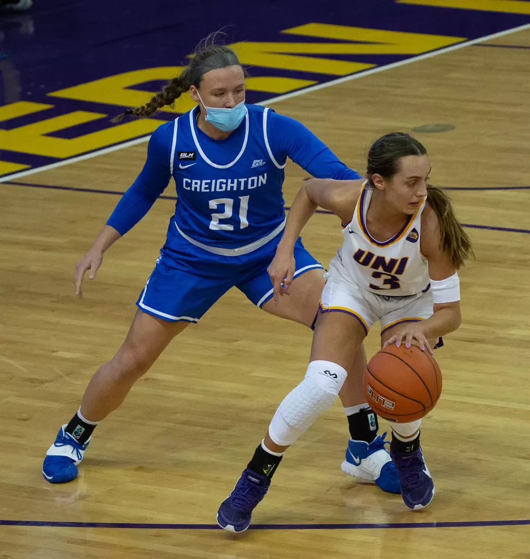 UNI Women's Basketball vs Creighton.