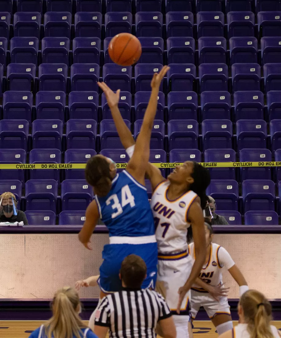 UNI Women's Basketball vs Creighton.