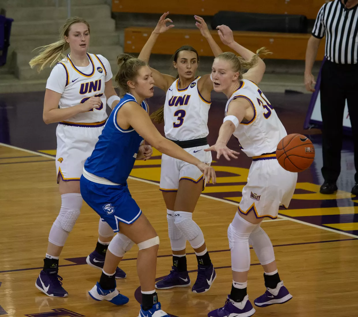 UNI Women's Basketball vs Creighton.