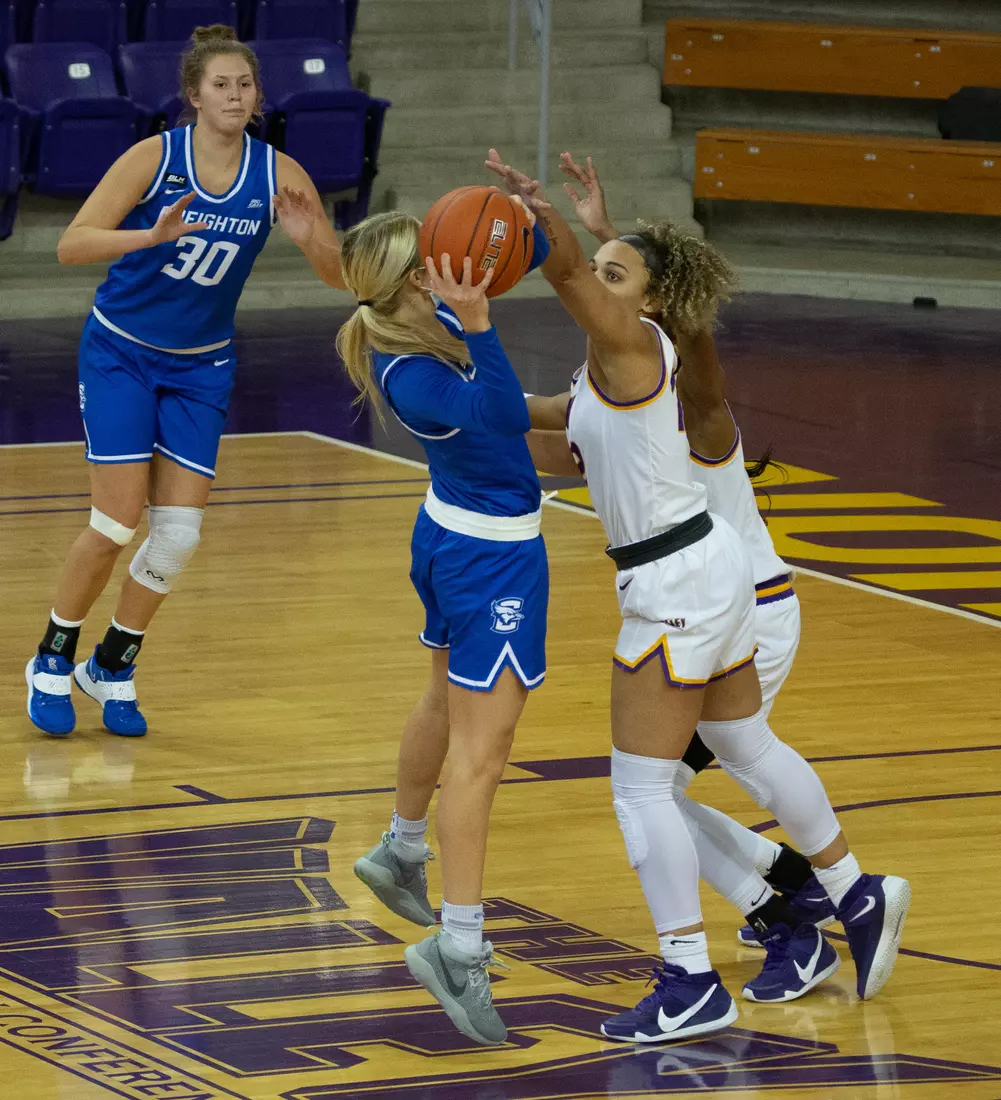 UNI Women's Basketball vs Creighton.