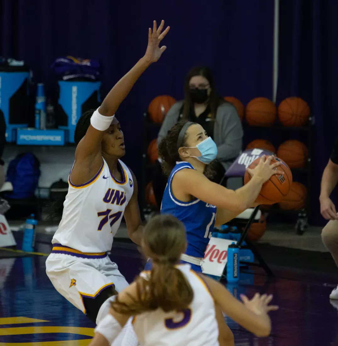 UNI Women's Basketball vs Creighton.