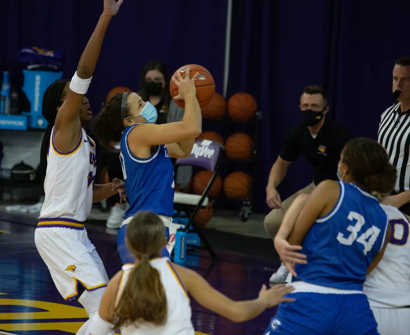 UNI Women's Basketball vs Creighton.