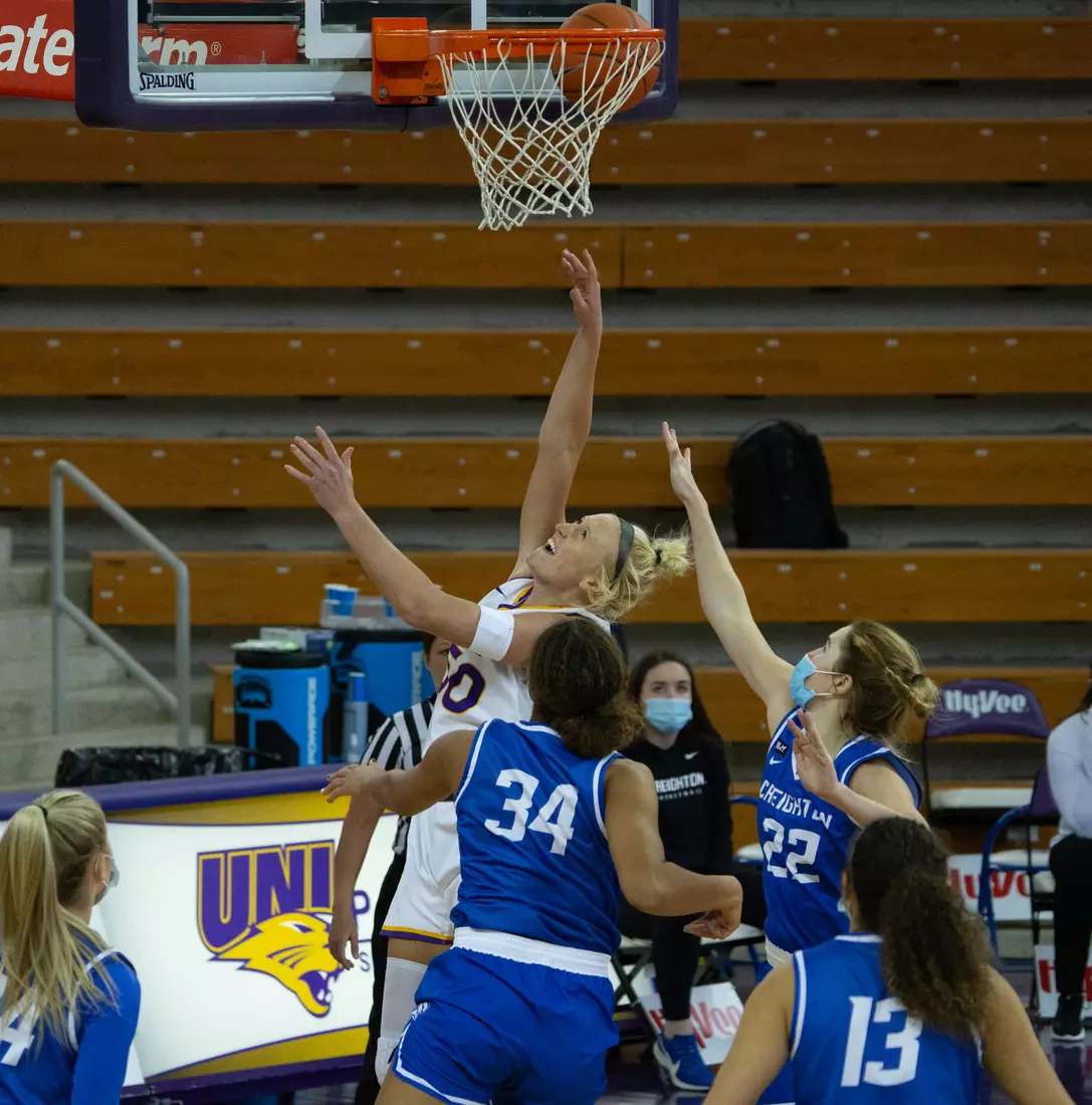 UNI Women's Basketball vs Creighton.