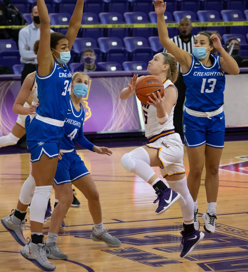 UNI Women's Basketball vs Creighton.