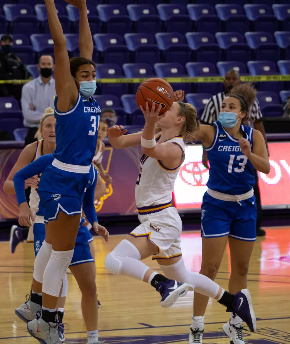 UNI Women's Basketball vs Creighton.