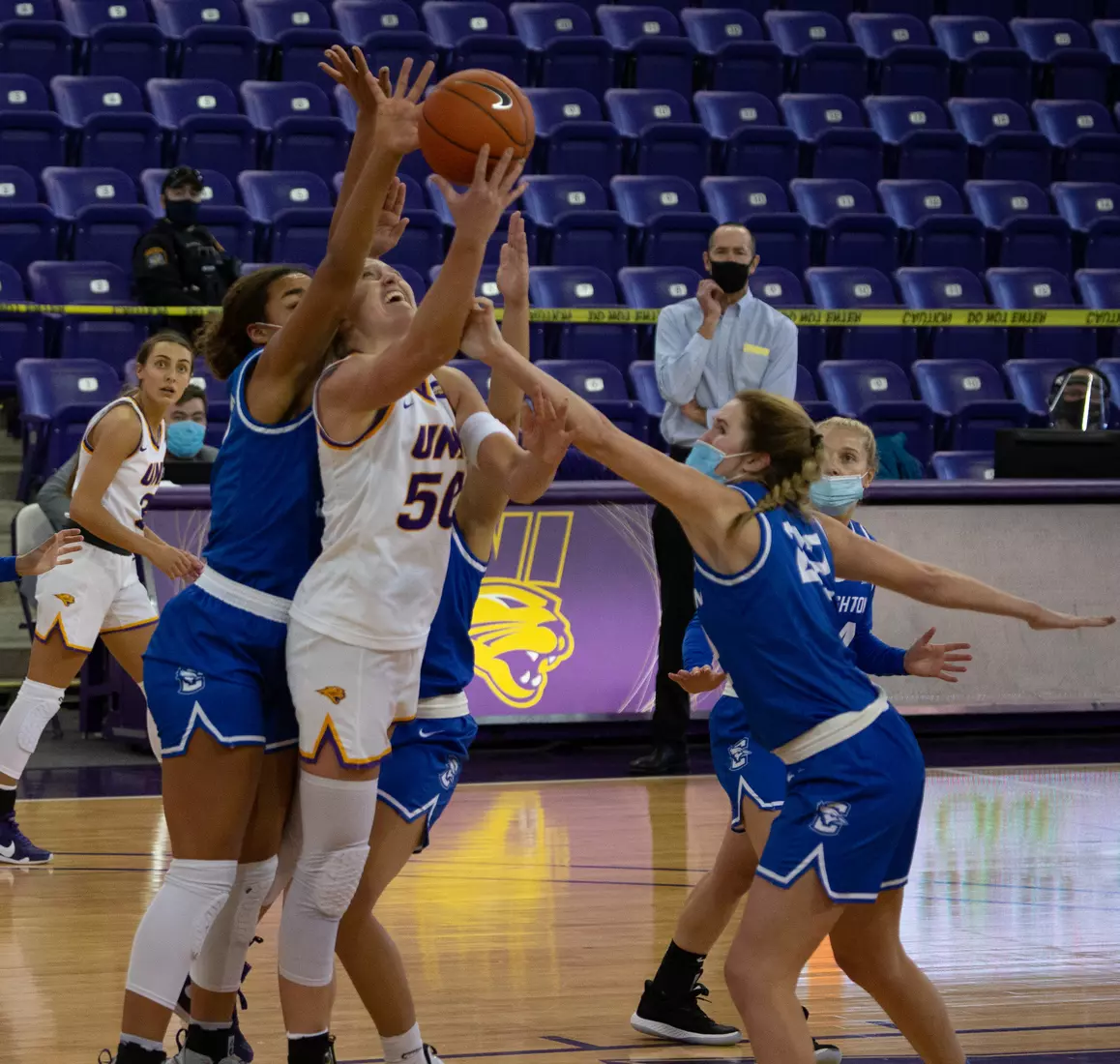 UNI Women's Basketball vs Creighton.