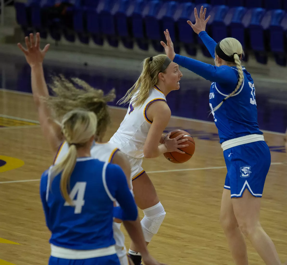 UNI Women's Basketball vs Creighton.