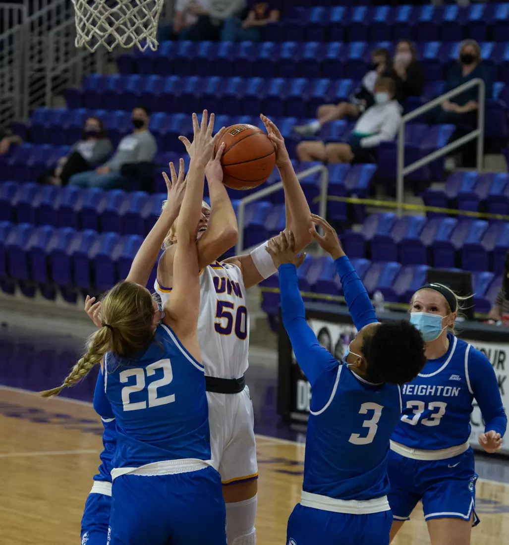 UNI Women's Basketball vs Creighton.