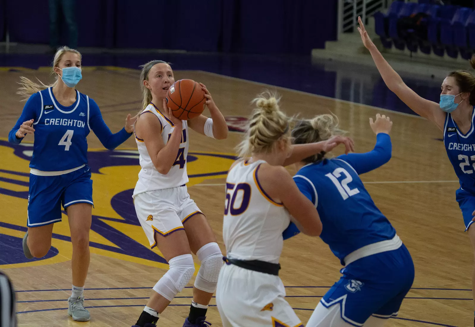 UNI Women's Basketball vs Creighton.