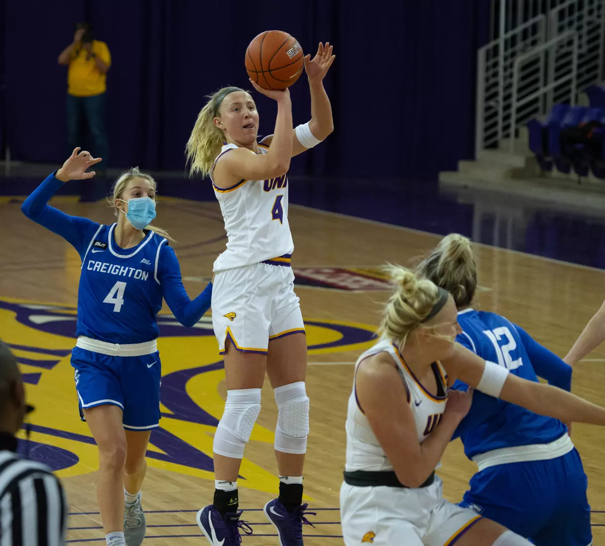 UNI Women's Basketball vs Creighton.