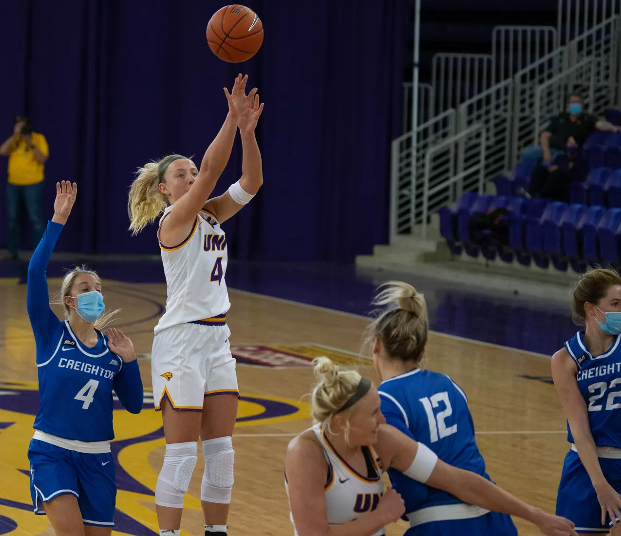 UNI Women's Basketball vs Creighton.