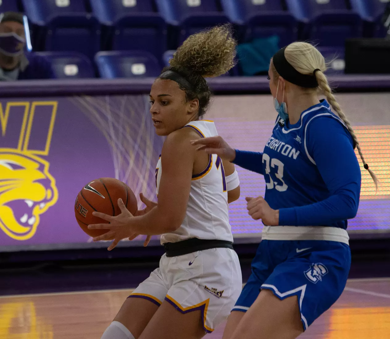 UNI Women's Basketball vs Creighton.