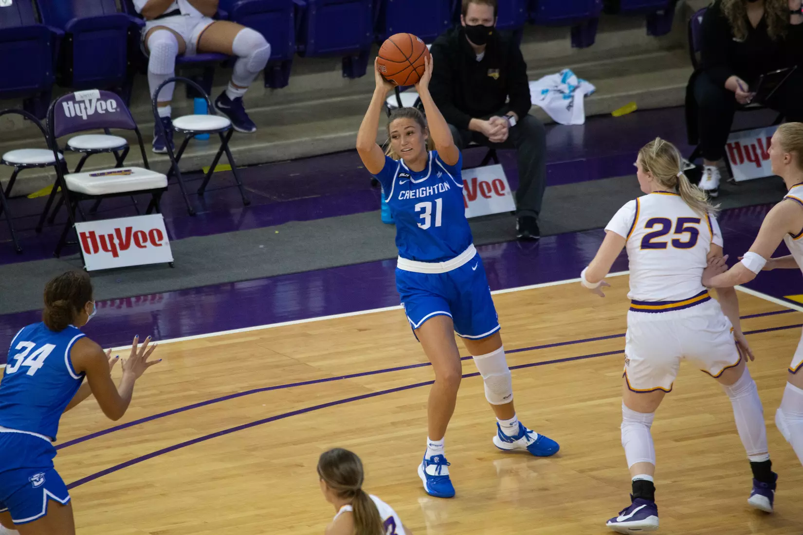UNI Women's Basketball vs Creighton.