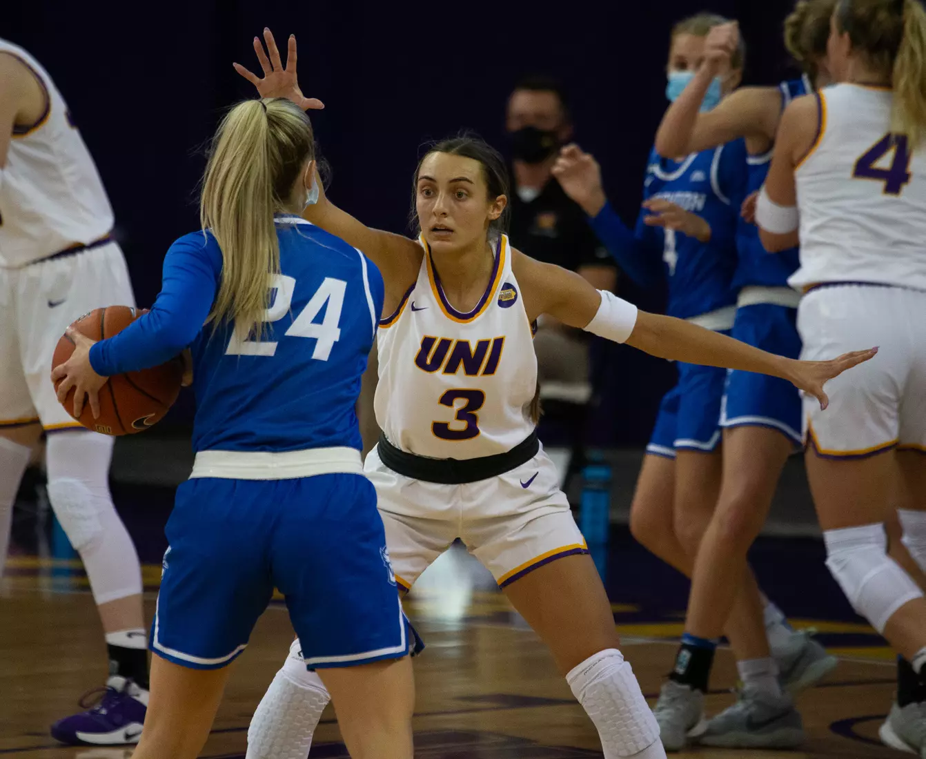 UNI Women's Basketball vs Creighton.