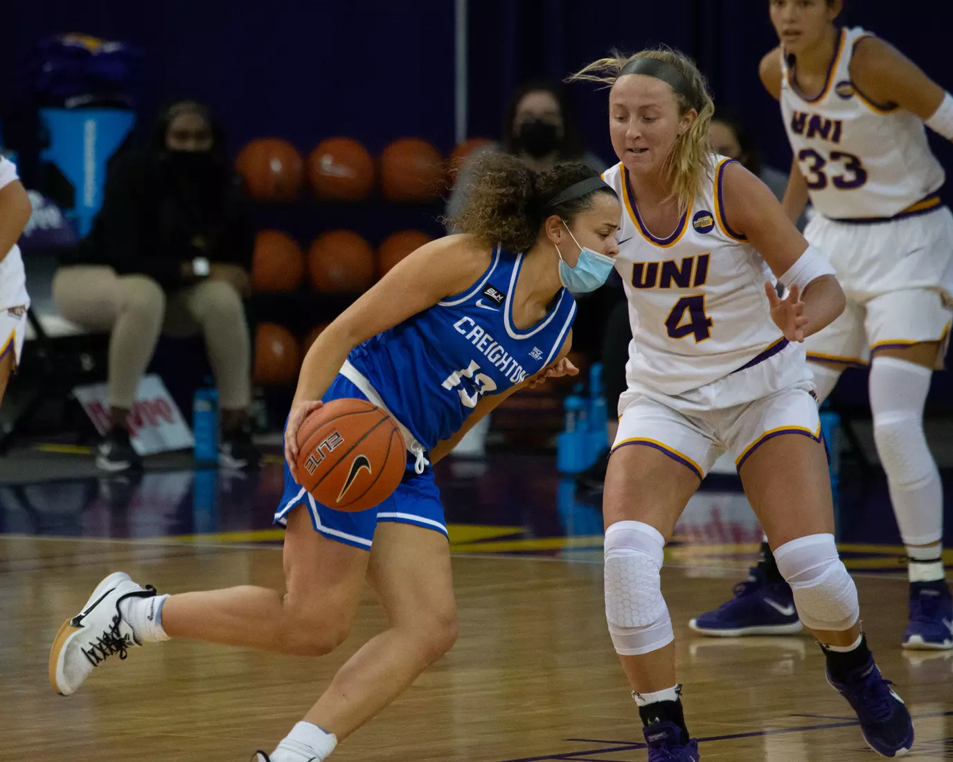 UNI Women's Basketball vs Creighton.