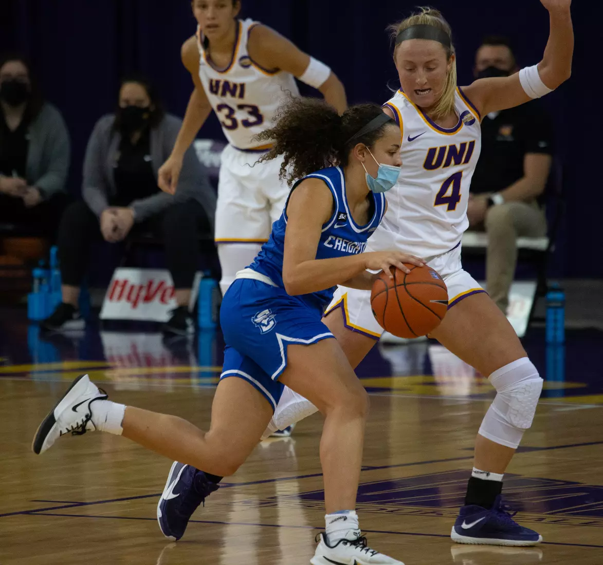UNI Women's Basketball vs Creighton.