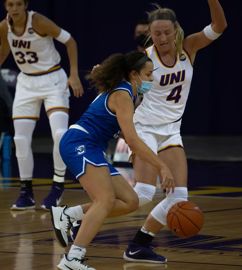 UNI Women's Basketball vs Creighton.