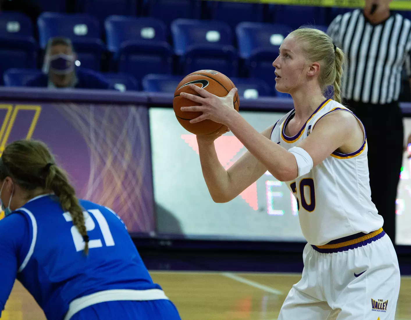 UNI Women's Basketball vs Creighton.