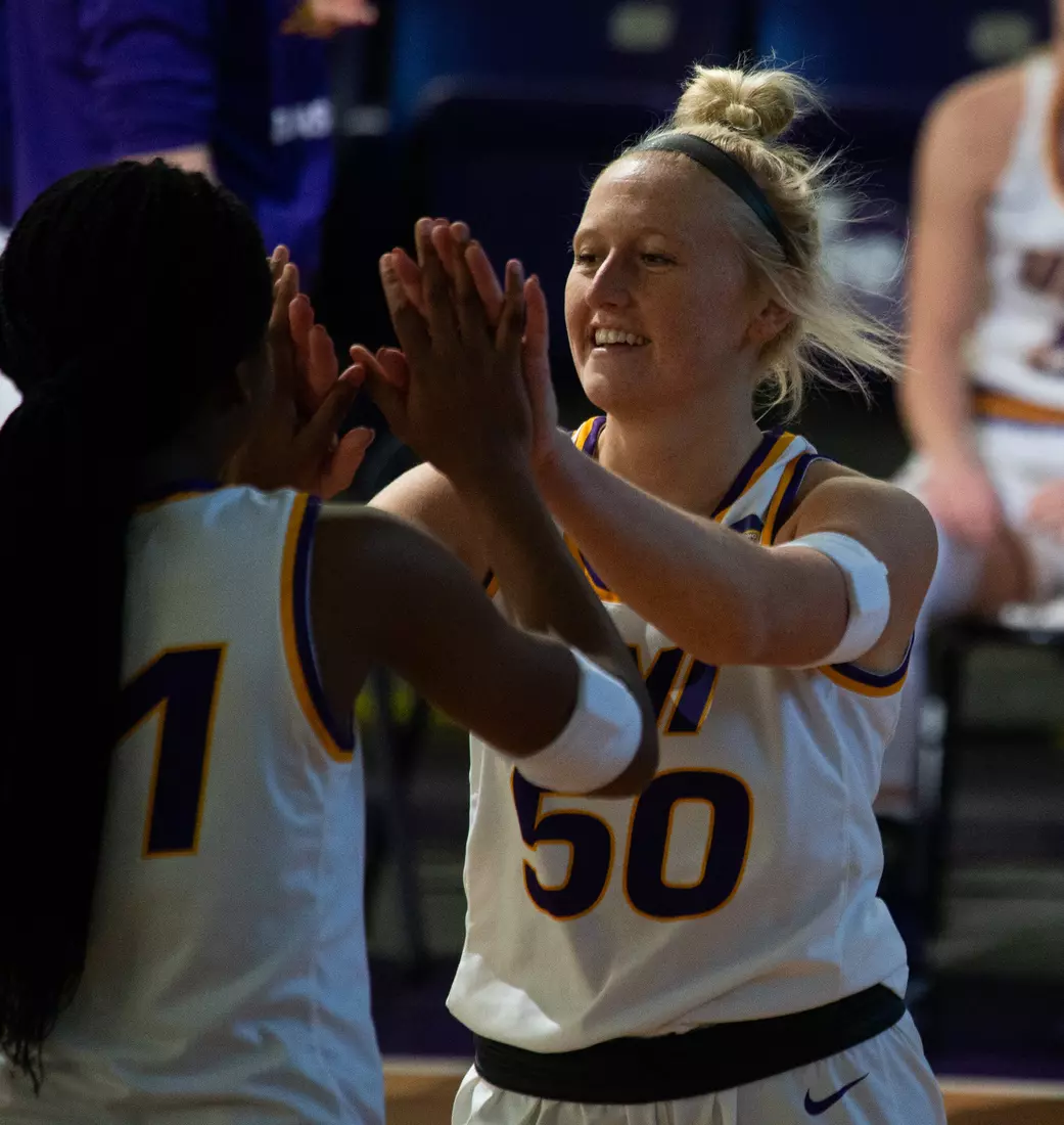 UNI Women's Basketball vs Creighton.