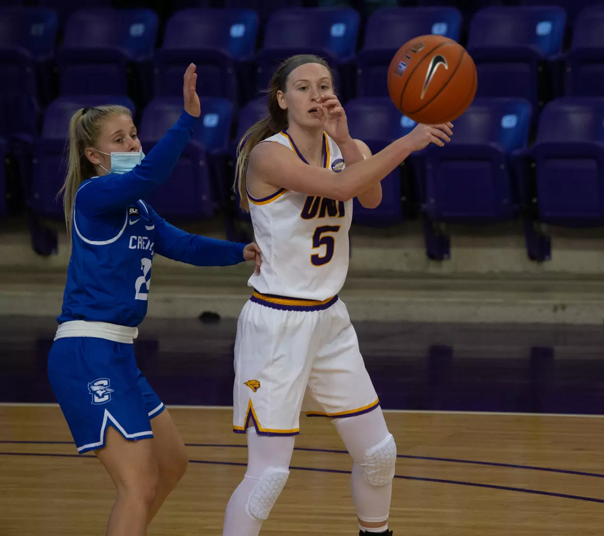 UNI Women's Basketball vs Creighton.