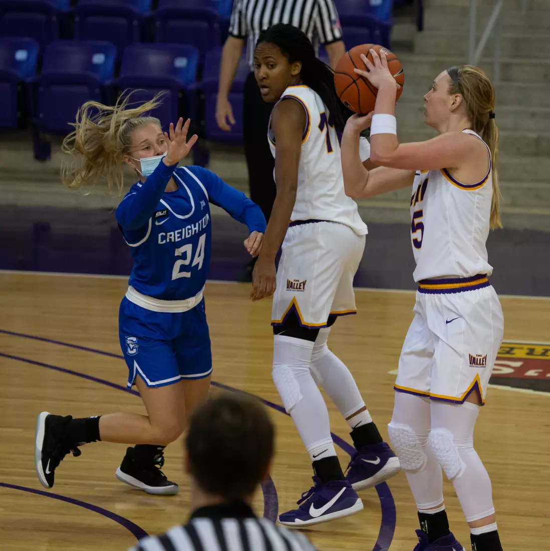 UNI Women's Basketball vs Creighton.