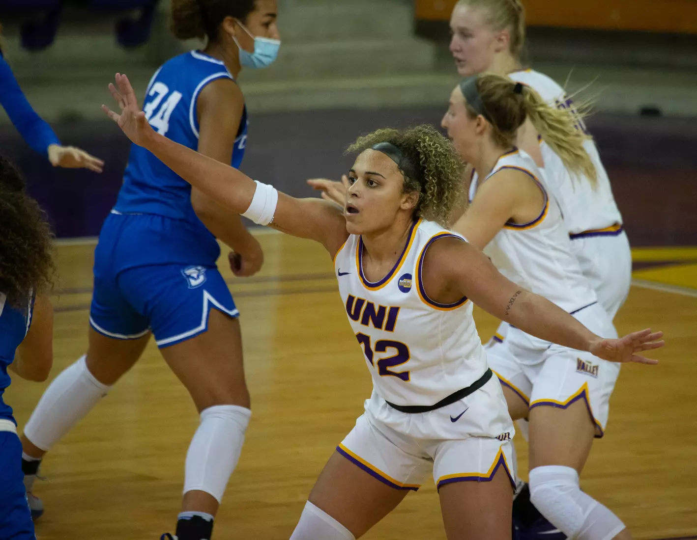 UNI Women's Basketball vs Creighton.