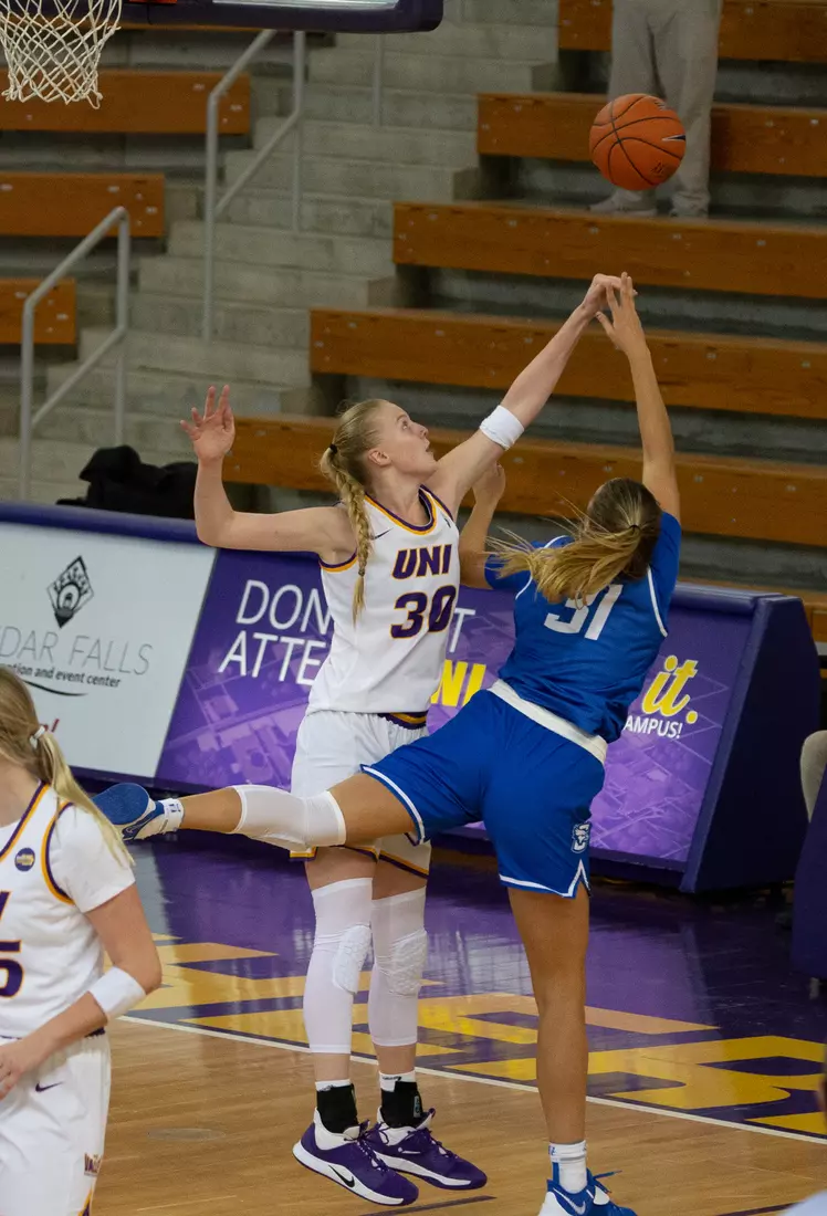 UNI Women's Basketball vs Creighton.